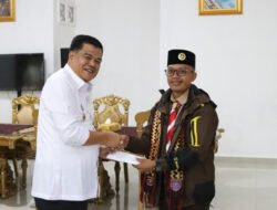 Bupati Lampung Tengah Musa Ahmad Melepas Peserta Lomba Pramuka